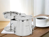 1.2L 9-Cup Stainless Steel Camping Percolator Coffee Pot Stovetop Coffee Maker 1Pc V1263-JX-7360