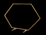 2M Wedding Hex Arch Backdrop Flower Display Stand Frame Background V63-838591
