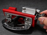 Portable Chain Clamp Construction Filing Tool With Adjustable Holding Mechanism And Angle Guide For V1107-CS-MZJSDHHY19