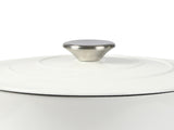 TOQUE 4L Enamel Dutch Oven Pot in White Colour KT0180-4L-WH_NZ