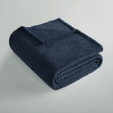 Ardor Teddy Navy Ultra Soft Cozy Fleece Blanket Queen V442-INT-BLANKET-TEDDY-NAVY-QS