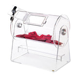 Acrylic Raffle Drum, Holds 2500 Tickets or 100 Raffle Balls, Professional Raffle Ticket Spinning V952-CJGSL12YC0007VKLTV0