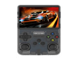 Black Retro Portable Gaming Console with 128GB, 2 Memory Card - 3D Games, HD Display, and Dual V888-ELOSUNG11634