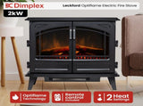 Dimplex Leckford Optiflame Electric Fire Stove - 2kW LKD20-AU