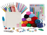 73 PCS Crochet Kit for Beginners - Complete 27 Crochet Starter Kit with Ergonomic Hooks,Yarn V1369-AZ3-W-22444