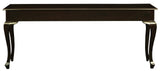 Queen Anne 3 Drawer Sofa Table - Chocolate V199-ST003QAC