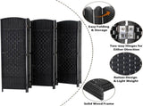 Portable Folding Room Divider Partition 6 Panel Privacy Screen V957-SDFOROSN3291S