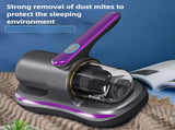Blue Handheld Dust Mite Vacuum Cleaner - Cordless, High Suction Power, USB Rechargeable V888-ELOSUNG15830