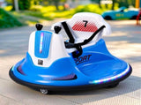 Rigo Ride on Cars Kids Bumper 12V Ride on Toy Toddler Remote Control Blue RCAR-BUMPER-S-BU