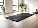 Folding Black Exercise Mat Gymnastics, Martial Arts, Yoga, Karate & Judo Training V63-839241