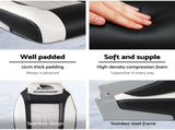 Seamanship 2X Folding Boat Seats Marine Seat Swivel High Back 12cm Padding Grey BS-86522-GR