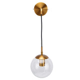 Modern Retro Wall Lamp Decorative Minimalis Glass Ball E27 Wall Light for Living Room Bedroom Study V1294-YM0715-3119210305711