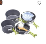 JWDX Cooking Utensils Clearance, Outdoor Camping Set Pot Cookware Picnic Pot Set Portable Alumina V1189-LWWAL-20260325-01995