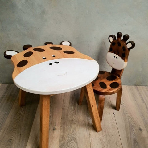 Giraffe Table + Chair Set V574-PLANET-TAGI-CHGI