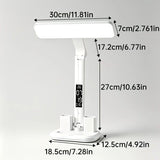 Multifunctional Smart Eye Protection Desk Lamp,tegrating lighting, digital display, and storage V1232-TDCDK-001