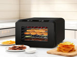 Spector 6 Trays Food Dehydrator Fruit Dehydrators Black KT1022-AU