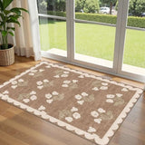 Floral Non Slip Door Mat, 90 x 150 cm V1237-ZY-908-066