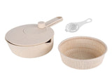 Salad Spinner Fruit Vegetable Dryer Strainer Sifter Manual Vegetables Rice Washing Tool for Kitchen V1294-YM0710-3118210231211