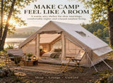 Weisshorn A-Frame Inflatable Air Tent with Mesh Windows, Family Glamping XFSK-KH-DU-CA