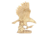 Majestic Eagle Statue Eagle Sculpture Tall Eagle On Rocks Statue Resin Ornament for TV Wine V1294-YM0901-3115230086911