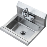 VEVOR 17"x12.8" Commercial Hand Wash Sink Wall Mount Basin Stainless Steel NSF V952-SYXSPWDSB1410KV62V0