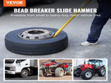 Tire Bead Breaker Slide Hammer, 117.5 cm Length Tire Slide Hammer, Heavy Duty Steel Tire Changing V952-HCSTQPSJHSTTSOYX5V0
