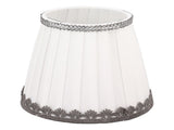 6 Pcs Small Lamp Shade Clip On Type Fabric Lampshade Modern Simple E14 Candle Bulb Lamp Cover V1294-YM0703-3119230010911