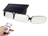Solar Wall Light Solar Fourhead 200LEDs Wall Lamp for Garden Pathway Courtyard Street V1294-YM0901-3119210089211