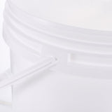 Thick Plastic Paint Container with Handle and Airtight Lid for Water and Oil Paint Storage V1369-AZ3-W-13396