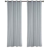 Gominimo Temp Blackout Blinds Curtain Detachable Set of 2 240 x 140cm Black V227-3720402128990