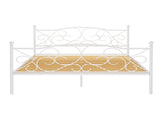 Artiss Bed Frame Queen Size Metal Bed Frame GROA MBED-C-GROA-Q-WH-AB