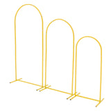 Arch Stand, Set of 3, 1.8/1.5/1.2 m, Stable Structure, Easy Assembly, Gold Metal Arch V952-BYDGMJSJT6FTQCA1U001V0