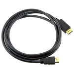 8WARE DisplayPort DP to HDMI Cable 2m - 20 pins Male to 19 pins Male Gold plated RoHS V177-L-CB8W-RC-DPHDMI-2