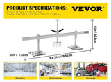 Car Denter Kit, 85CM Dent Lever 6 Claw Hook Accessories, Paintless Dent Removal Kit Dent V952-BJXFJLTAHLBQ10001V0