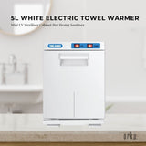 Orku 5L White Electric Hand Towel Warmer Mini UV Steriliser Cabinet Salon Heater V238-SUPDZ-40009100787792