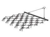 Drag Harrow, 5 x 4.5 ft Durable Chain Harrow with 60 Sharp Teeth, Suitable for ATV UTV Tractor, V952-LP545FTGDK00K6HARV0
