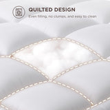 1000GSM Mattress Topper Viscose Derived from Bamboo, Thick Pillowtop Fitted Mattress Cover with 45cm V1317-HB-TOP-AUSK-CL-BAI