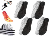 4PCS 4D Insole for Men Women, Breathable Memory Foam Massage Insoles with Arch Support & Cushioned V1366-AZ2-W-10740