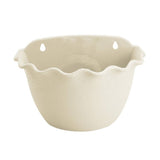 Beige Hanging Plant Pot Container, Plastic Planter for Indoor and Outdoor Gardening, 1 Piece V1370-AZ4-14666