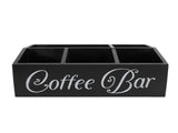 Coffee Station Organizer 5 Compartments Wooden Coffee Pods Holder Storage Basket for Countertop V1294-YM0901-3117240213511