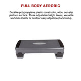 Adjustable Aerobic Step Gym Exercise Fitness Workout V63-770415