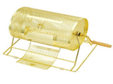 Raffle Drum, 11.6 x 7.48 inch Brass Plated Raffle Ticket Spinning Cage, Holds 2500 Tickets or 100 V952-CJGJS12YC0003G2KPV0