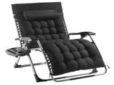 Zero Gravity Chair, 33 inch Zero Gravity Recliner Lounge Chair for Indoor and Outdoor, Adjustable V952-LZLTYHS33HHKQK3LEV0