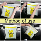 120pcs Car Trash Bag, Stick-on Disposable Trash Bag Leakproof Vomit Bags for Car, Kitchen, Travel, V1107-799-57520