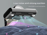White High-Power Wireless UV Sterilization Mite Removal Vacuum Cleaner - Powerful Suction and Deep V888-ELOSUNG34426