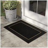 Brown Floor Mat 60 x 90cm - Easy to Clean and Weather Resistant V178-69081