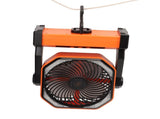 Camping Fan with LED Lantern 4 Levels 270 Degree Pivot Large Air Volume USB Rechargeable Outdoor V1294-YM0716-3113220171012