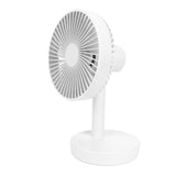 3 Speed USB Desktop Oscillating Fan 5 Blade Gentle Wind Small Personal Desk Fan with Automatic V1294-YM0523-3113220050011