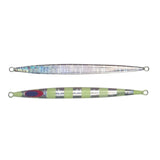 Finesse Lumo Fastdrop Jig, 200gm, Silver Stripe, Qty 2 V658-93MC000682014