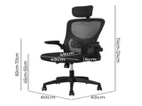 Levede Office Mesh Chair Gaming Executive OF1041-BK
